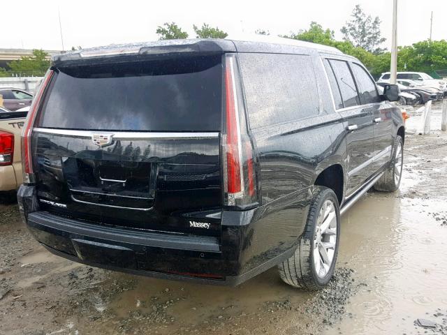 1GYS3JKJ8GR278673 - 2016 CADILLAC ESCALADE E BLACK photo 4