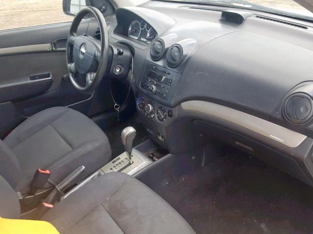 KL1TD56667B100569 - 2007 CHEVROLET AVEO BASE Ақ фото 5