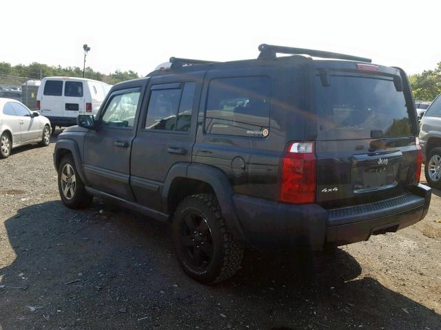 1J8HG48K26C337751 - 2006 JEEP COMMANDER შავი ფოტო 3