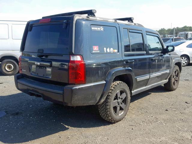 1J8HG48K26C337751 - 2006 JEEP COMMANDER შავი ფოტო 4