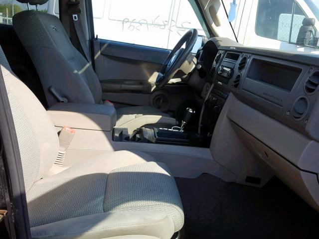 1J8HG48K26C337751 - 2006 JEEP COMMANDER შავი ფოტო 5
