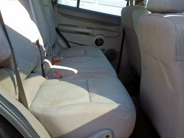 1J8HG48K26C337751 - 2006 JEEP COMMANDER შავი ფოტო 6