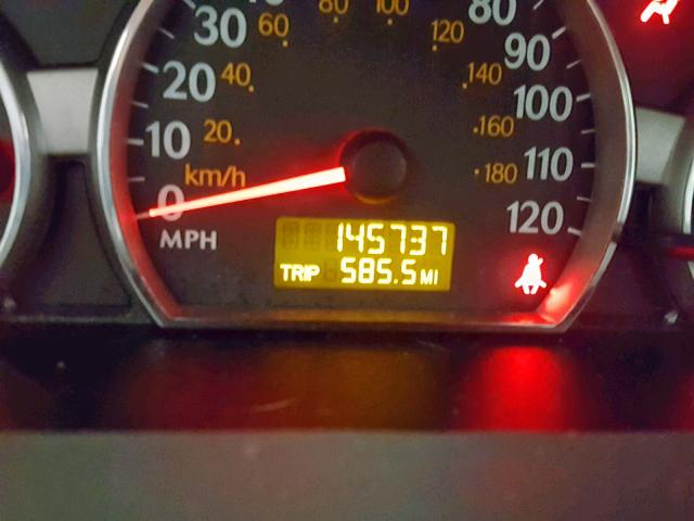 1G8AZ55F37Z145912 - 2007 SATURN ION LEVEL RED photo 8