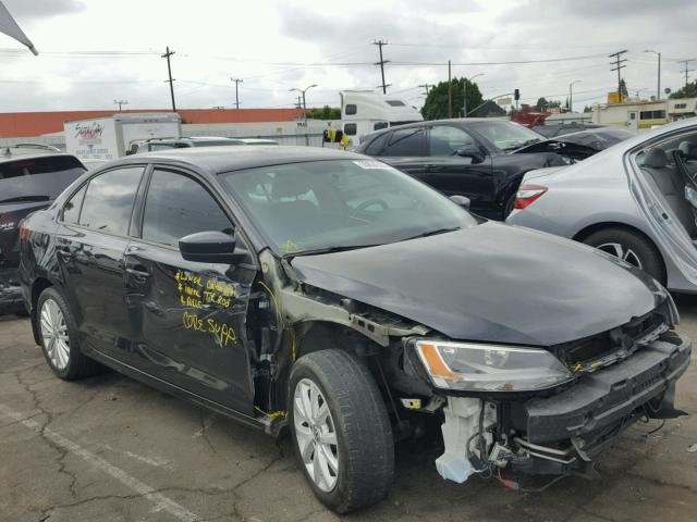 3VW2K7AJ5DM294725 - 2013 VOLKSWAGEN JETTA BASE Սև լուսանկար 1