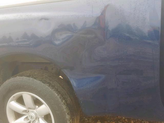 1N6BA0CA2BN325293 - 2011 NISSAN TITAN S BLUE photo 9