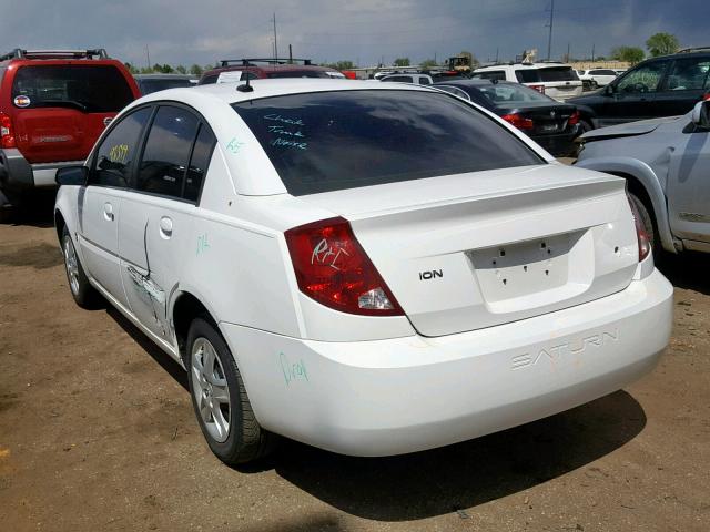 1G8AZ55F16Z185419 - 2006 SATURN ION LEVEL WHITE photo 3