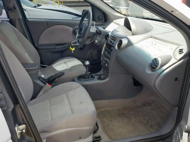 1G8AZ55F16Z185419 - 2006 SATURN ION LEVEL WHITE photo 5