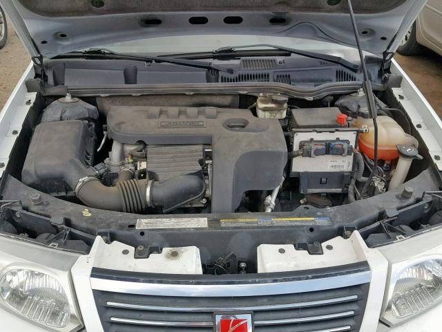 1G8AZ55F16Z185419 - 2006 SATURN ION LEVEL WHITE photo 7