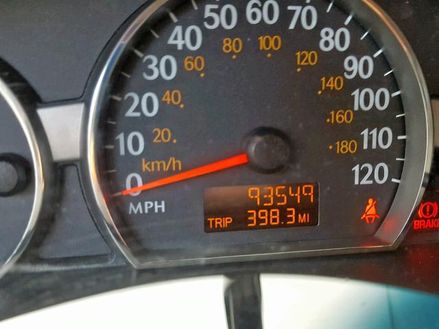 1G8AZ55F16Z185419 - 2006 SATURN ION LEVEL WHITE photo 8