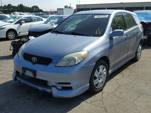 2T1KR32E74C272582 - 2004 TOYOTA COROLLA MA BLUE photo 2