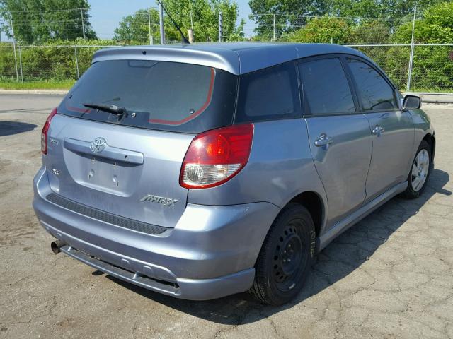 2T1KR32E74C272582 - 2004 TOYOTA COROLLA MA BLUE photo 4