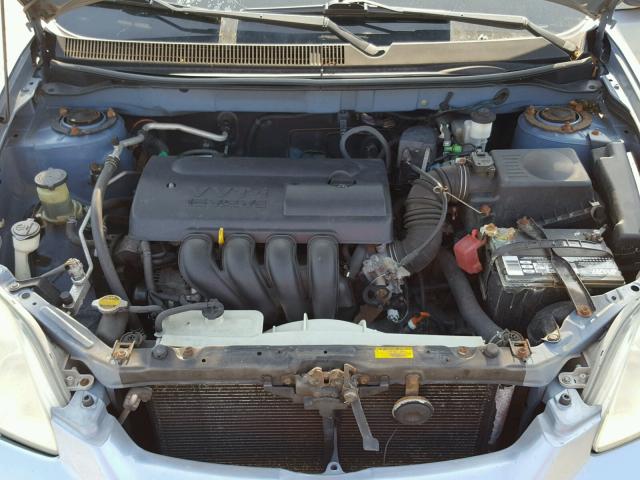 2T1KR32E74C272582 - 2004 TOYOTA COROLLA MA BLUE photo 7