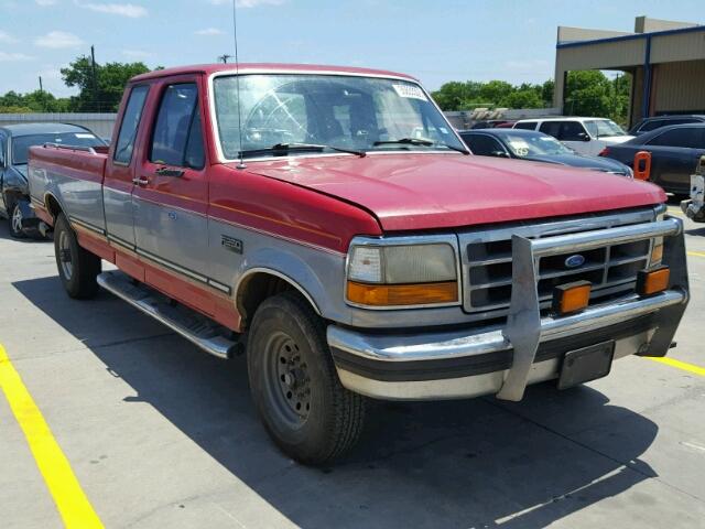 1FTHX25G8SKB03934 - 1995 FORD F250 RED photo 1