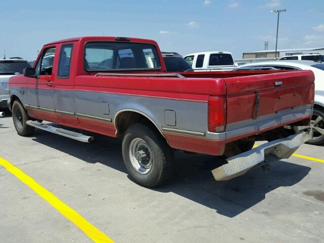 1FTHX25G8SKB03934 - 1995 FORD F250 RED photo 3