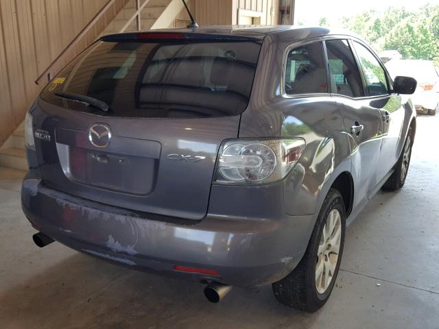 JM3ER293280188611 - 2008 MAZDA CX-7 GRAY photo 4