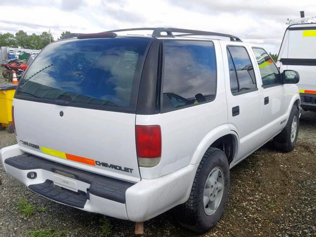 1GNDT13W1YK146073 - 2000 CHEVROLET BLAZER BEIGE photo 4