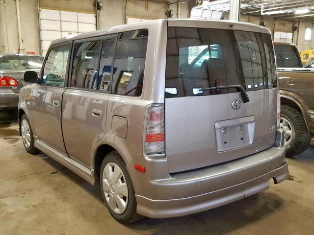 JTLKT324264062779 - 2006 TOYOTA SCION XB 银色 照片 3