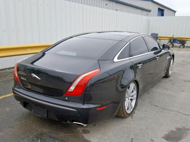 SAJWA2GB3BLV12512 - 2011 JAGUAR XJL BLACK photo 4