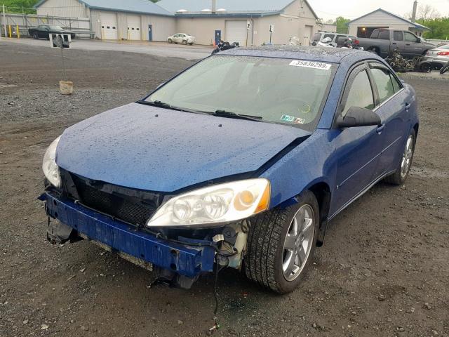 1G2ZH558764170471 - 2006 PONTIAC G6 GT BLUE photo 2