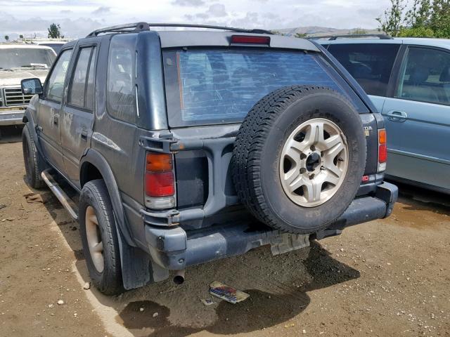 4S6CM58V0T4414037 - 1996 HONDA PASSPORT E 黑色 照片 3