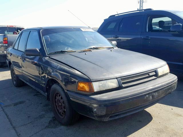 JM1BG2246N0466863 - 1992 MAZDA PROTEGE DX BLACK photo 1