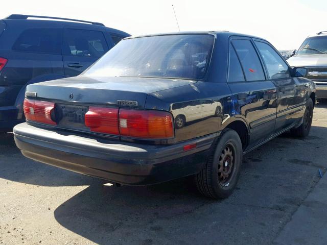 JM1BG2246N0466863 - 1992 MAZDA PROTEGE DX BLACK photo 4