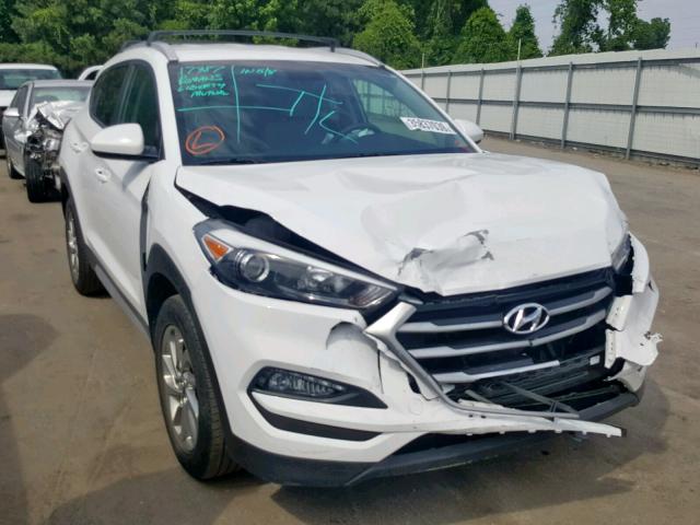 KM8J33A43HU400312 - 2017 HYUNDAI TUCSON LIM WHITE photo 1