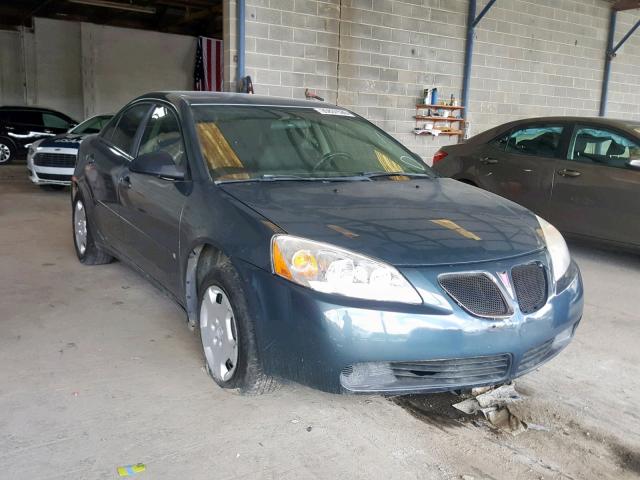 1G2ZF55BX64214271 - 2006 PONTIAC G6 SE BLUE photo 1