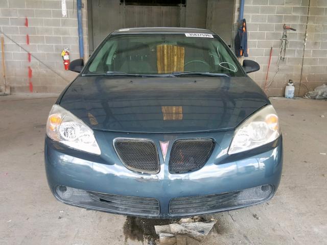 1G2ZF55BX64214271 - 2006 PONTIAC G6 SE BLUE photo 9