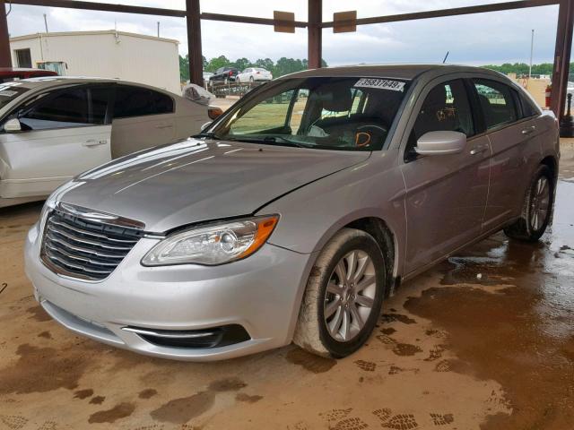 1C3CCBBG0CN292772 - 2012 CHRYSLER 200 TOURIN SILVER photo 2