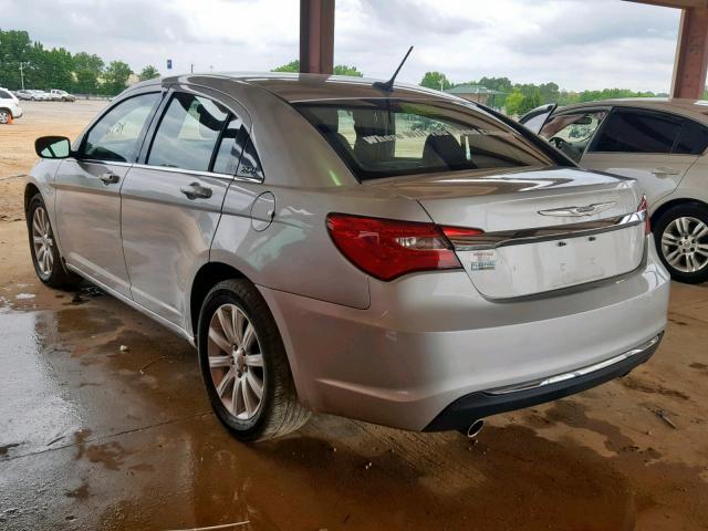 1C3CCBBG0CN292772 - 2012 CHRYSLER 200 TOURIN SILVER photo 3