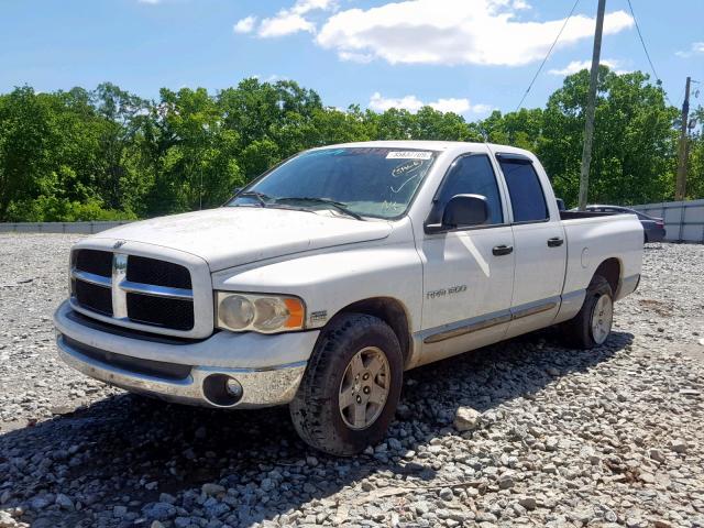 1D7HA18D63J588407 - 2003 DODGE RAM 1500 S WHITE photo 2