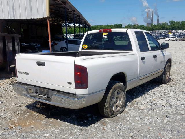 1D7HA18D63J588407 - 2003 DODGE RAM 1500 S WHITE photo 4