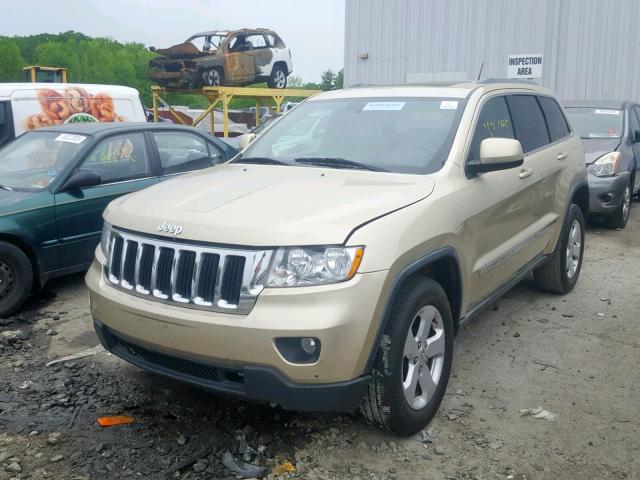 1J4RR4GG4BC609885 - 2011 JEEP GRAND CHER TAN photo 2