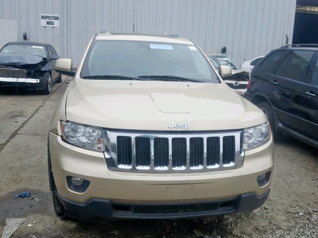 1J4RR4GG4BC609885 - 2011 JEEP GRAND CHER TAN photo 9