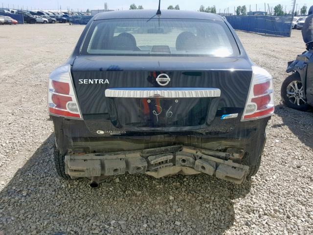 3N1AB6AP4AL651068 - 2010 NISSAN SENTRA 2.0 BLACK photo 9