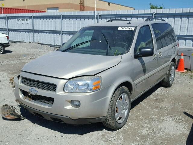 1GNDU33W98D173826 - 2008 CHEVROLET UPLANDER L BEIGE photo 2