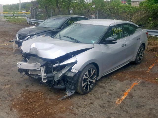 1N4AA6AP9JC388559 - 2018 NISSAN MAXIMA 3.5 SILVER photo 2