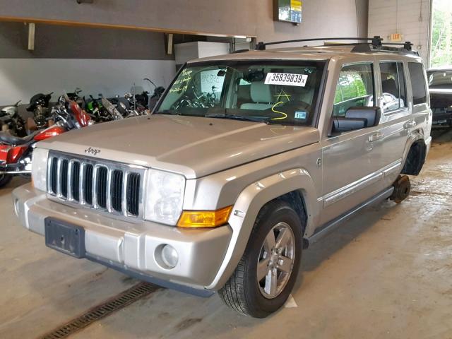 1J8HG58P27C529240 - 2007 JEEP COMMANDER 金色 照片 2