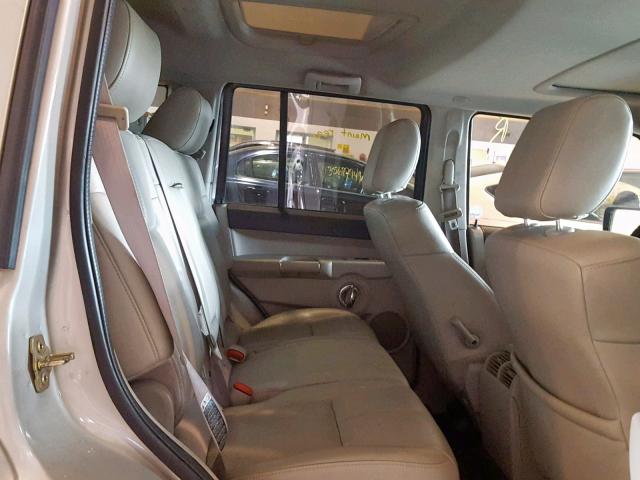 1J8HG58P27C529240 - 2007 JEEP COMMANDER 金色 照片 6