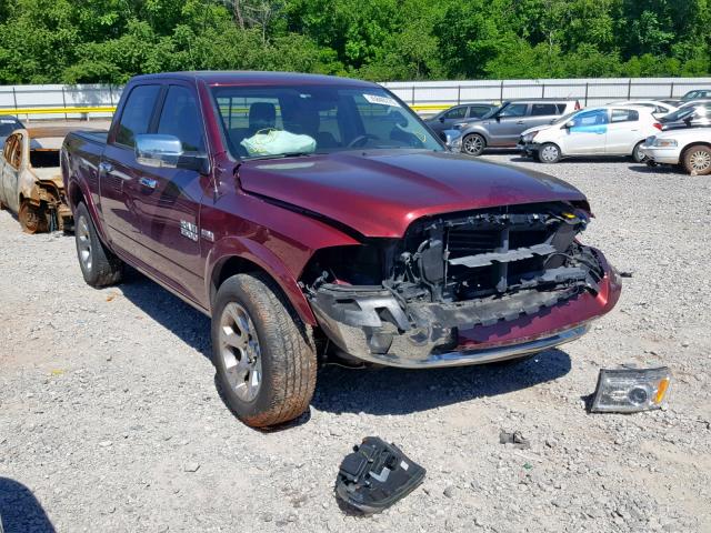 1C6RR7NT5HS816542 - 2017 RAM 1500 LARAM BURGUNDY photo 1