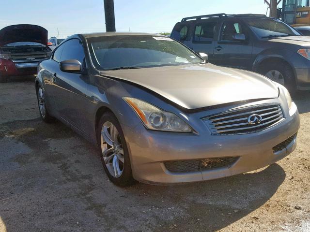 JNKCV64E49M601259 - 2009 INFINITI G37 BASE GRAY photo 1