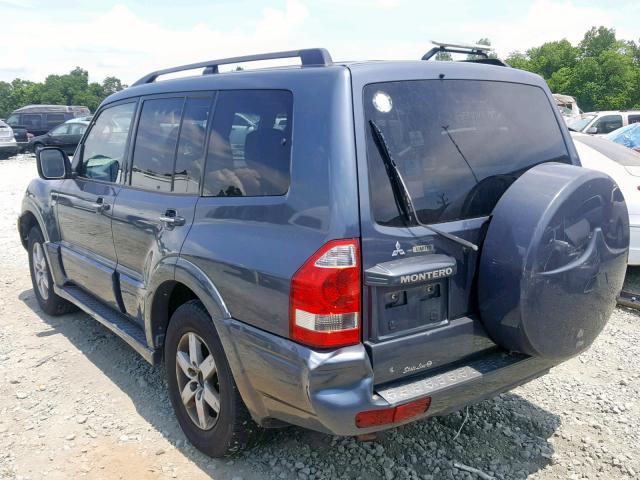 JA4MW51S65J002148 - 2005 MITSUBISHI MONTERO LI GRAY photo 3