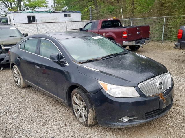 1G4GC5EG3AF100600 - 2010 BUICK LACROSSE C BLACK photo 1