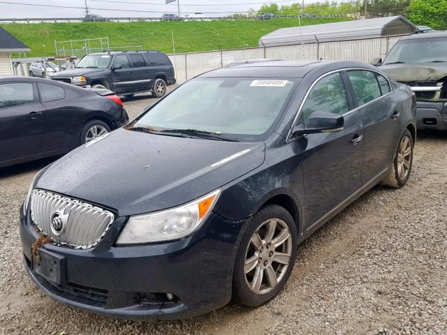 1G4GC5EG3AF100600 - 2010 BUICK LACROSSE C BLACK photo 2