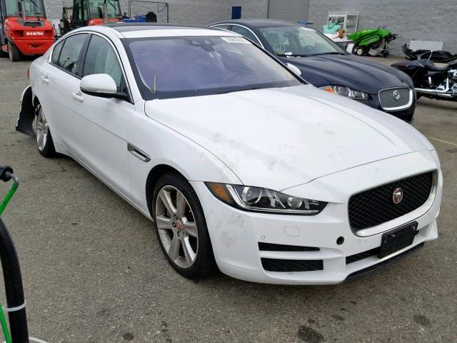 SAJAD4BG9HA971113 - 2017 JAGUAR XE PREMIUM WHITE photo 1