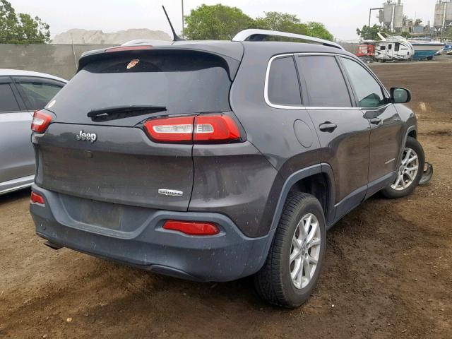 1C4PJLCB1GW323670 - 2016 JEEP CHEROKEE L CHARCOAL photo 4