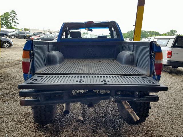 4TARN13PXRZ284443 - 1994 TOYOTA PICKUP 1/2 BLUE photo 9