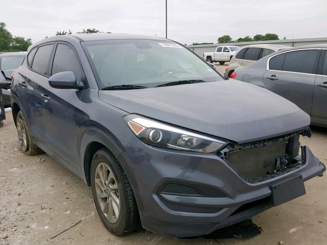 KM8J23A48JU660908 - 2018 HYUNDAI TUCSON SE GRAY photo 1