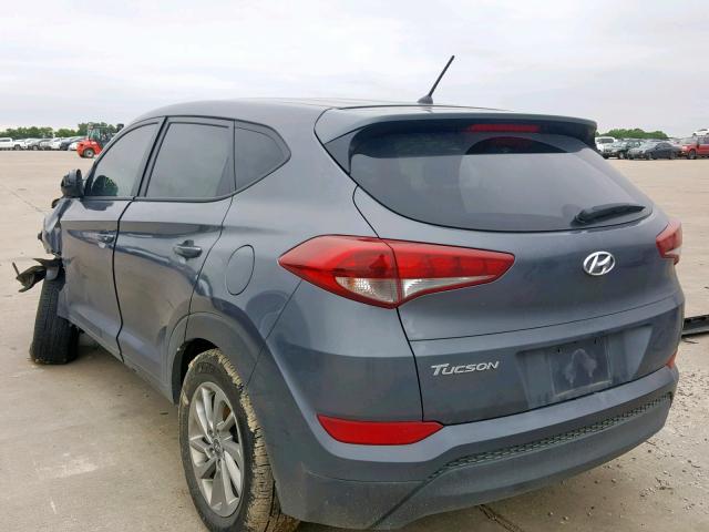 KM8J23A48JU660908 - 2018 HYUNDAI TUCSON SE GRAY photo 3